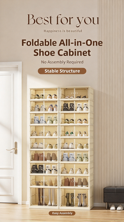 foldable shoe rack