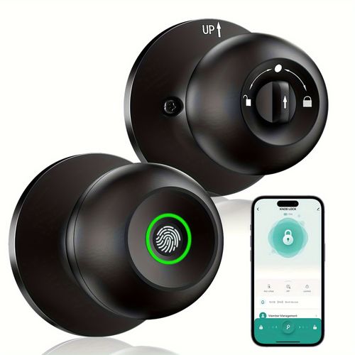 Smart Biometric Fingerprint Door Handle Lock
