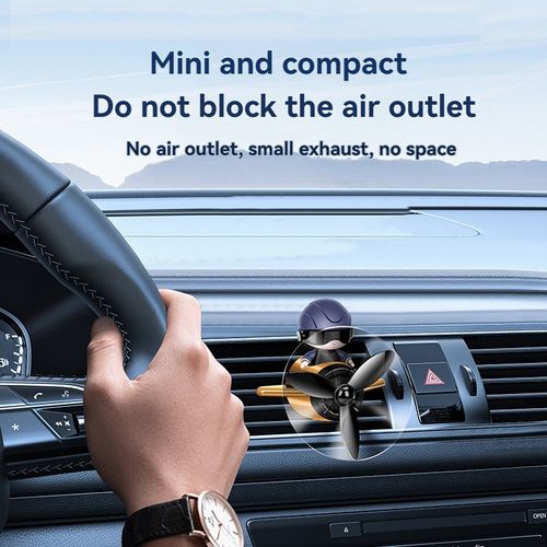 black Car Air Vent Windproof Rotating Aroma Clip