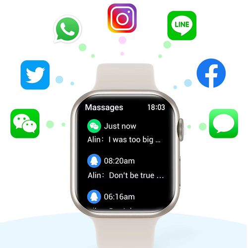 mini New I--Watch Ap--ple Watch Multi Functional Sports and Health Bracelet for Men and Women GPS Cellular Watch Series