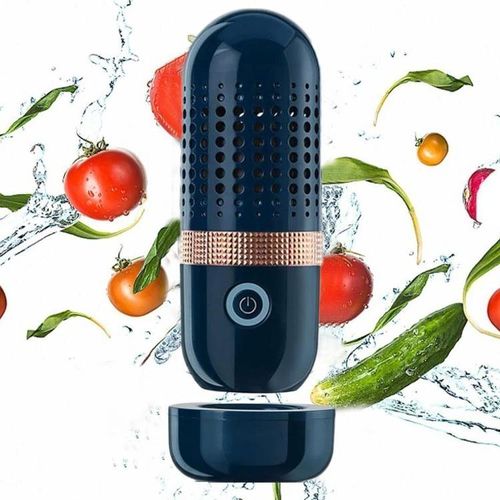 Fruit and vegetable cleaning machine capsule
