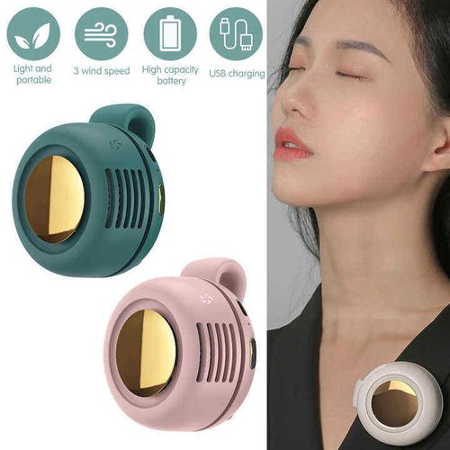 Waist mounted mini fan