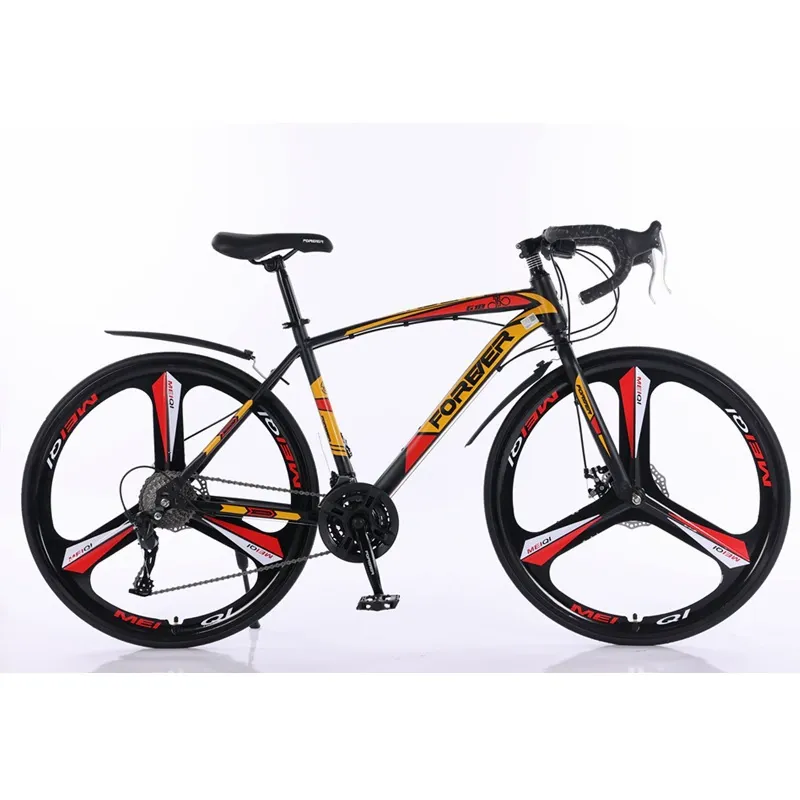 FOREVER Y273001 All-in-one Road Bike 21-speed Elbow 700c Bicycle Ride on Car Cycling Bicicleta Adult Bicycle