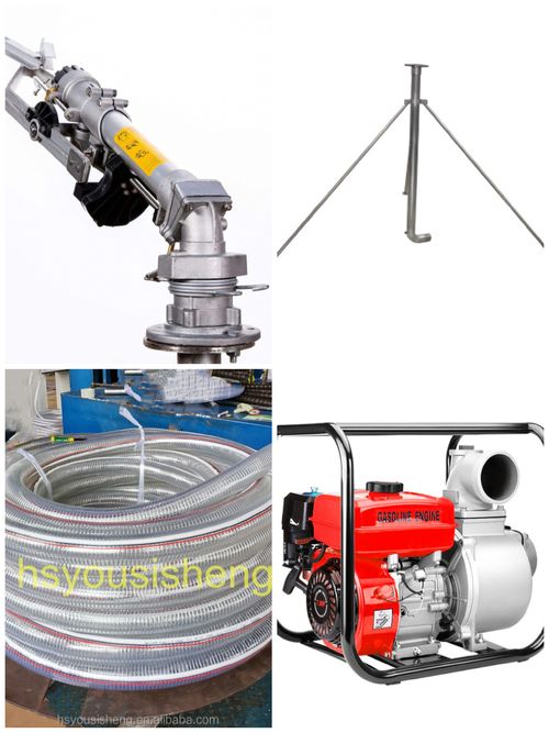 Vertical arm spray gun set