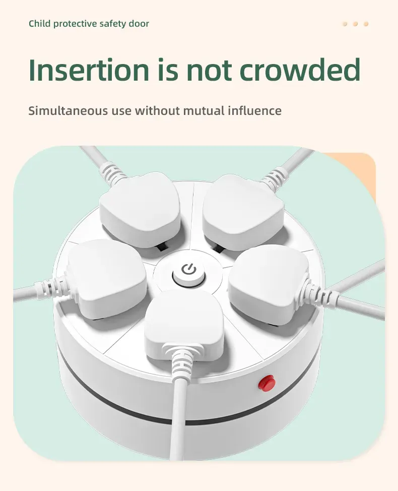🔥🔥🔥multifunctional socket, so that your desktop is no longer messy, it will help you clean up together, you no longer have to worry about finding a place to charge, lightweight, portable, home office can be