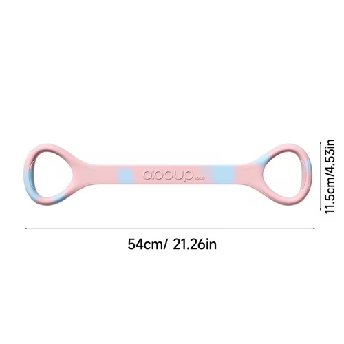 High-elasticity Single-loop Pilates Resistance Band, Skin-friendly Non-slip Silicone Puller, Women's Back-opening Resistance Rope Suitable for Yoga, Fitness, and Stretching Exercises, for Arms, Back Opening, and Chest Expansion