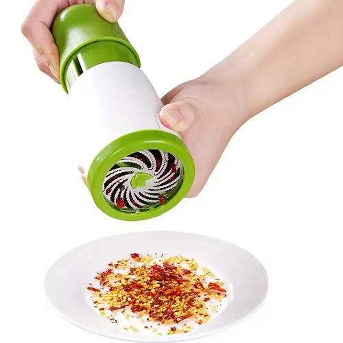 Manual spice grinder and chopper