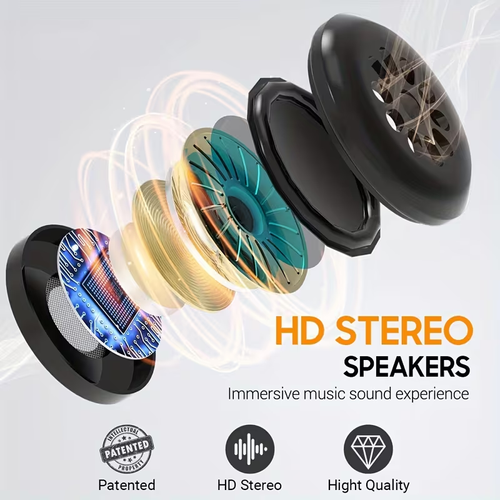 1pc 3D Wireless Sleep Mask with 5.2 BT Earphones