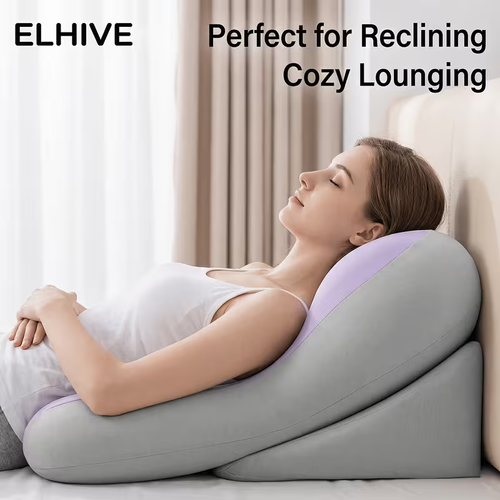 Adjustable Bed Wedge Reading Pillow