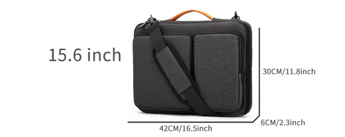 2025 new 15.6-inch laptop bag waterproof computer briefcase