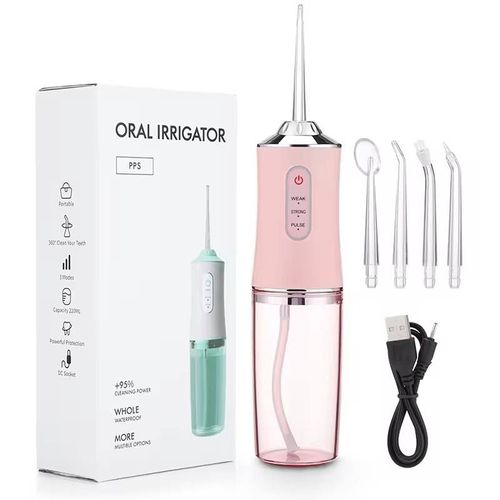 Portable electric stone removal and dental cleaning device