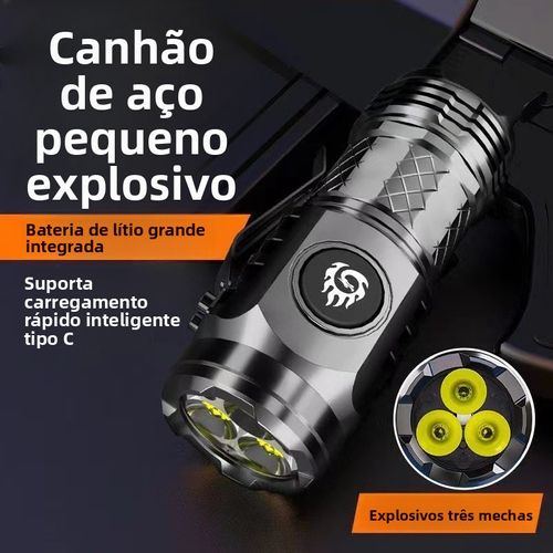 Lanterna de luz forte