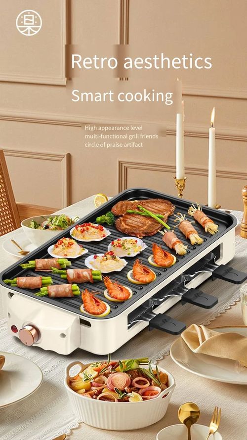 Forno elétrico portátil sem fumaça