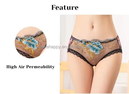 Calcinha bordada sexy