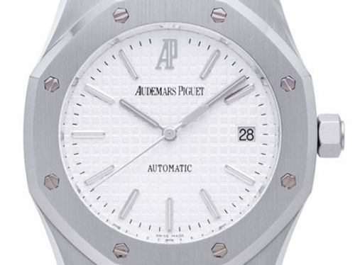 Audemars Piguet Royal Oak 15300ST.OO.1220ST.01 White Dial Watch (Original Reissue)
