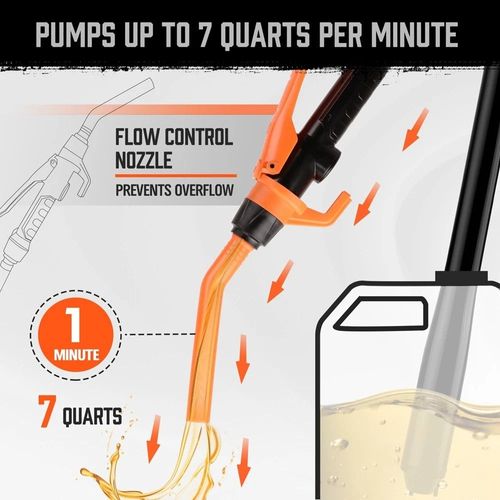 Battery Powered Liquid Transfer Pump for Fuel Water Diesel Fast No Spill Easy Use Kenya