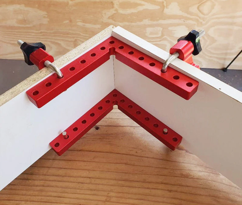 📢📢50% OFF !! 📢📢50% OFF !! ⏰ Durable Precision Positioning Clamping Squares Set – Aircraft-Grade Aluminum, Perfect 90° Angles in Seconds,Woodworking right-angle fixing clamp