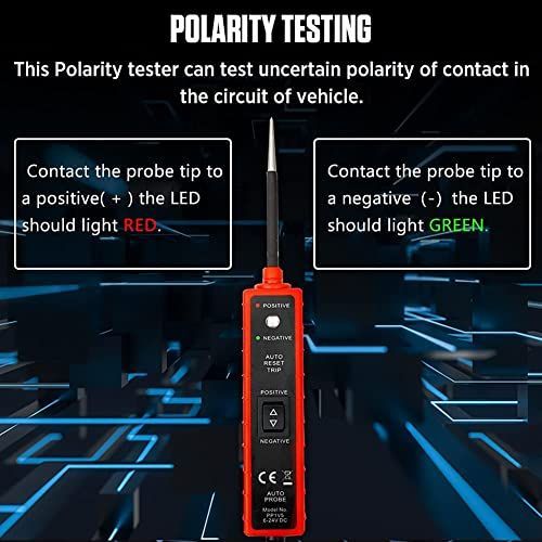 🔥Hot Sale 🔥 COD！Automotive Circuit Test Light — Power Probe and Voltage Polarity Detector for Car Repair.Nairobi stock ships within 48H, delivered within 3days