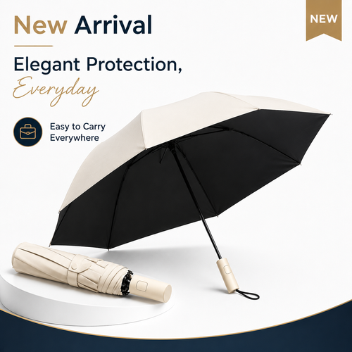 🔥HOT SALE🔥 COD！  All-Weather Umbrella: UPF 50+ Portable Travel Sunshade, Automatic Open&Close, Windproof and Waterproof, Foldable Sun and Rain Umbrella