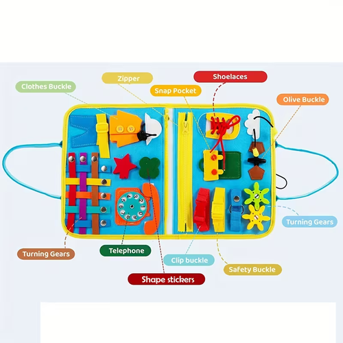 Educational Toy for Youngsters, Includes Life Skills, Letters, Numbers, Shapes, Colors, Animals and Weather, Perfect Travel Companion and Gift for Easter