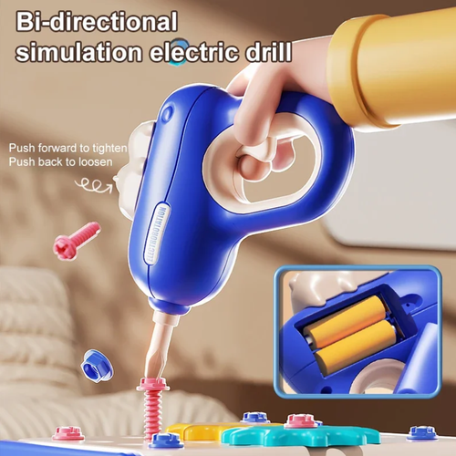 🎁🔥Hippo All-in-one Tool Hub DIY Montessori Tool Box Set