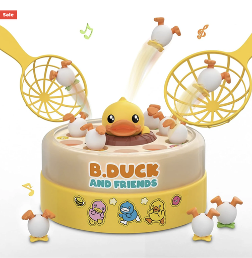 Electric Bouncing Duck Catching Game