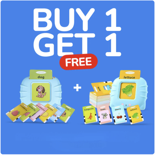 Audible Flashcard Device-Early Education Device+Flashcards(224 Cards)