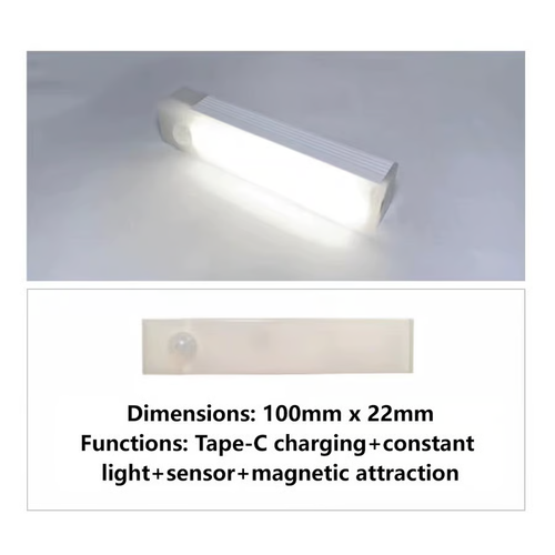 🔥 💡 Punch-free Smart Sensor Magnetic Rechargeable LED Lights