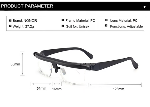 😍ADJUSTABLE FOCUS GLASSES NEAR AND FAR SIGHT