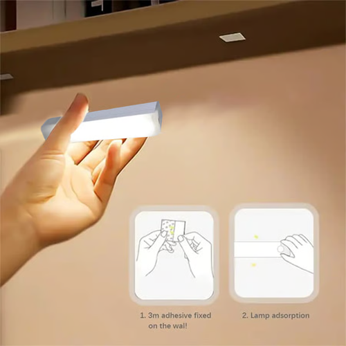 🔥 💡 Punch-free Smart Sensor Magnetic Rechargeable LED Lights