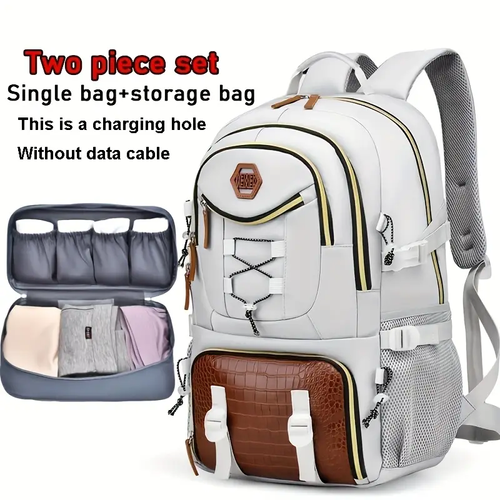 New Multifunctional  Women&Men's Fashion Backpack for Short Trips, Business Travel Bag with Multiple Pockets and Large Capacity, Laptop-Friendly, Stylish Casual Shoulder Bag, Commuter Bag, Overnight Stay Bag, Perfect for Students, Work, School