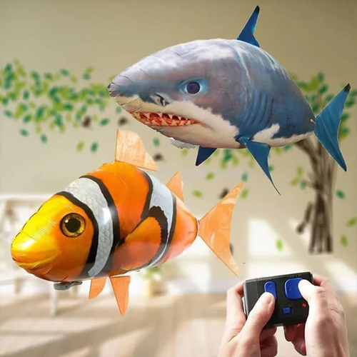 Best Gifts for Kids🎁Remote Control Flying Shark
