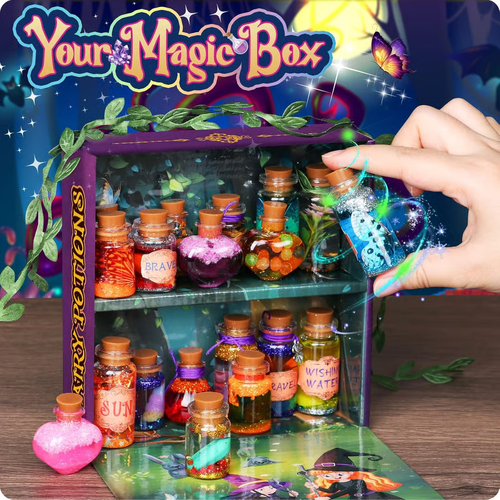 ✨ Alritz Fairy Potions Kit – 20 Magic Bottles DIY Craft Set for Kids & Families