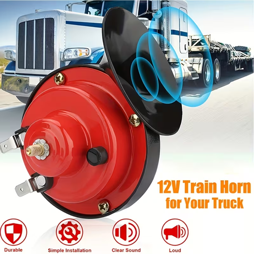 ⏰🔥110DB TRAIN HORN FOR TRUCKS