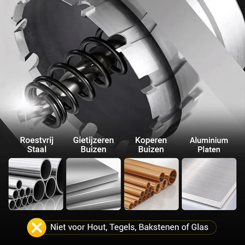 Carbide Tipped Hole Cutter for Metal