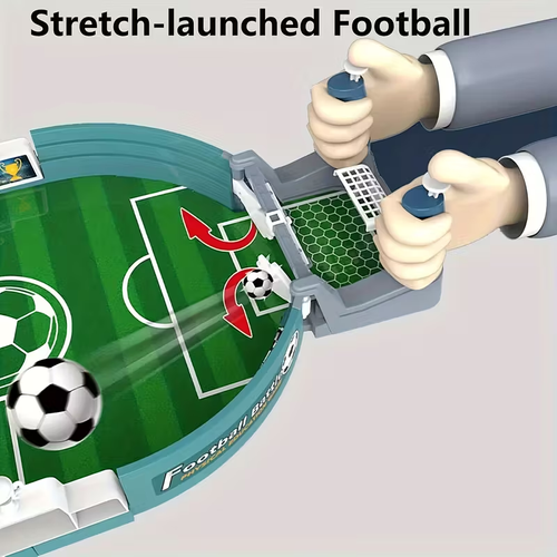 Dual Player Table Soccer Dual Player Family Party Table Soccer Board Game, Portable &amp,Durable Interactive Tabletop Football, Educational Sports Toy