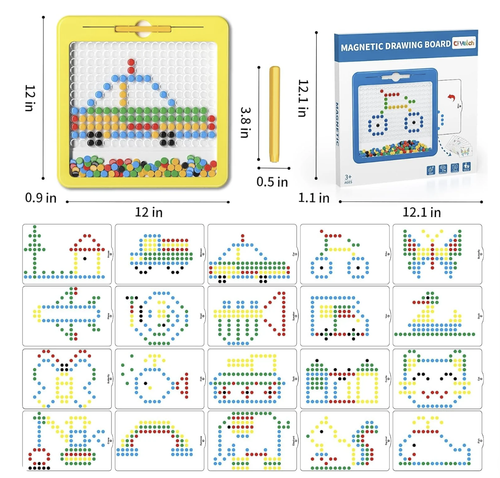 🎉HOT SALE🎉Creative Magnetic Dots Drawing Board