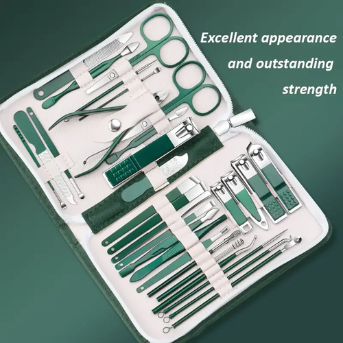 30pcs Nail Clipper Set, Stainless Steel Nail Clippers, Nail Clippers, Dead Skin Clippers, Nail Repair Set