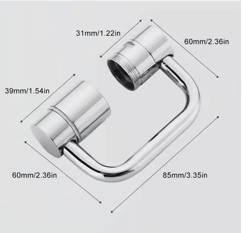 Universal sink faucet✨1080° Rotatable Faucet Aerator Extension
