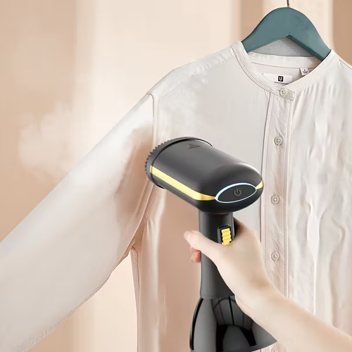 High-Power Steam Iron,1100W High-Power Portable Steam Iron | 300ml Large Capacity Water Tank, 20S Fast Fogging, Stainless Steel Panel & 110V Plug for Home & Travel, Wrinkle Removal for All Clothing Fabrics, Travel Clothing Care, Sleek Design, Durable Construction, Efficient Wrinkle Remover, Home Users, Compact Design, Highpower Engine, Frequent Travelers