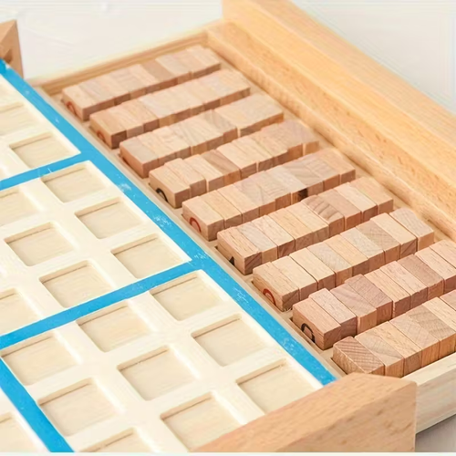 Wooden Sudoku Puzzle Game for Youngsters's Logical Thinking, Puzzle Table Games with Questions Halloween, Christmas Gift