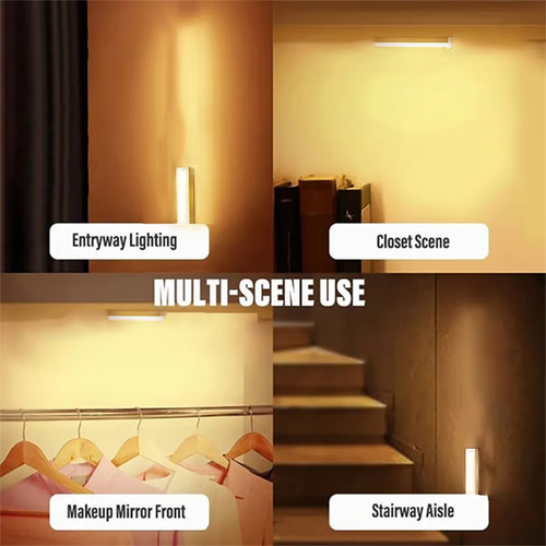🔥 💡 Punch-free Smart Sensor Magnetic Rechargeable LED Lights