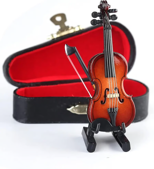 ✨Playable Tiny Violin Figurine
