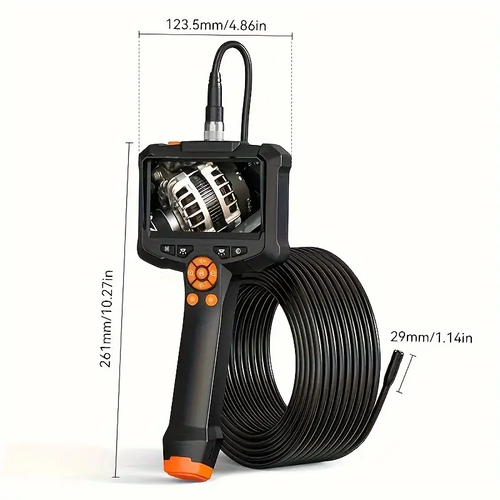 Endoscope, 1080 HD Inspection Camera, Borescope Camera With Light, Snake Camera, 16.5ft Endoscope Camera, Gadgets For Men