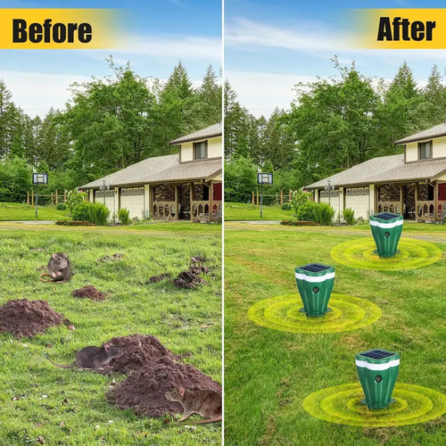 Solar-Powered Pest Defender – Ultimate Outdoor Protection!