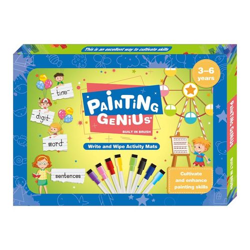 Write & Wipe Activity Mats – Reusable Educational Toys