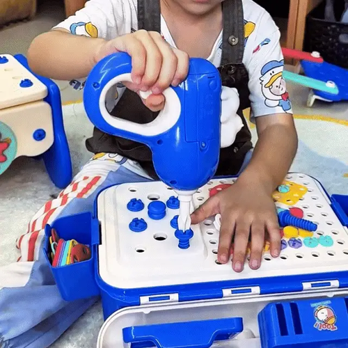 🎁🔥Hippo All-in-one Tool Hub DIY Montessori Tool Box Set