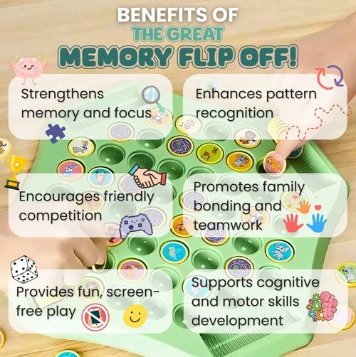 🔥🔥The Great Memory Flip Off! – Fast-Paced Matching Game for All Ages