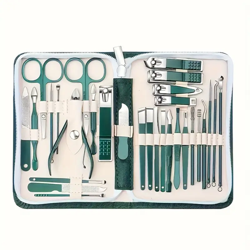 30pcs Nail Clipper Set, Stainless Steel Nail Clippers, Nail Clippers, Dead Skin Clippers, Nail Repair Set