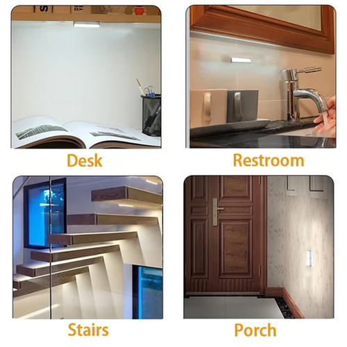 🔥 💡 Punch-free Smart Sensor Magnetic Rechargeable LED Lights